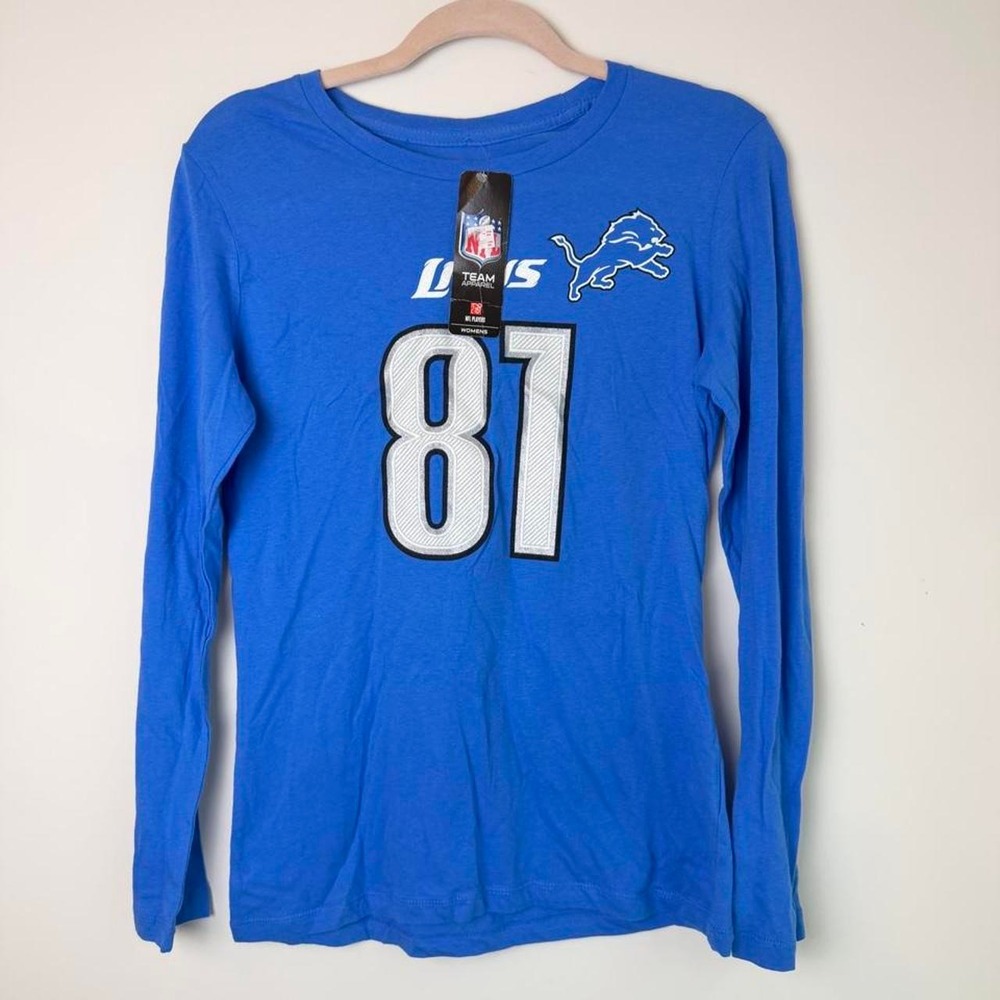 NFL NWT Detroit Lions Long Sleeve Medium
